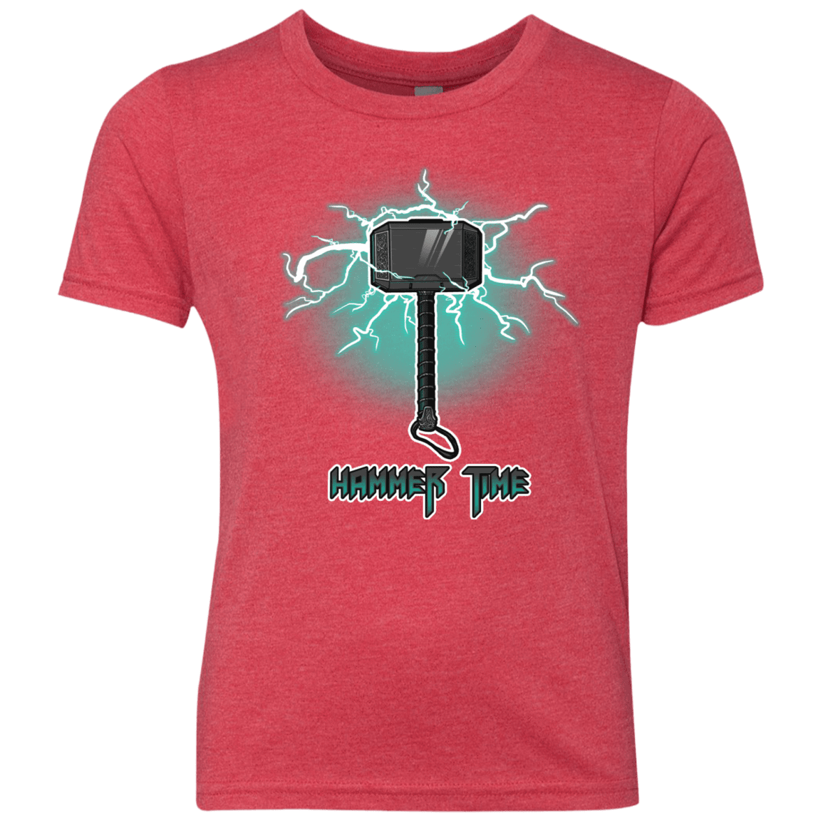 T-Shirts Vintage Red / YXS Hammer Time Youth Triblend T-Shirt
