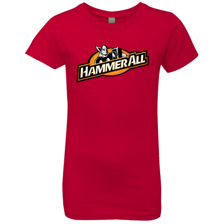 T-Shirts Red / YXS Hammerall Girls Premium T-Shirt