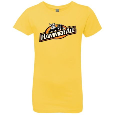 T-Shirts Vibrant Yellow / YXS Hammerall Girls Premium T-Shirt