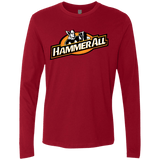 T-Shirts Cardinal / Small Hammerall Men's Premium Long Sleeve