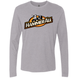 T-Shirts Heather Grey / Small Hammerall Men's Premium Long Sleeve