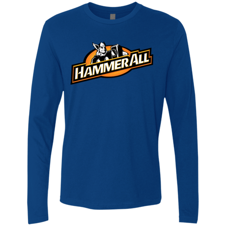 T-Shirts Royal / Small Hammerall Men's Premium Long Sleeve