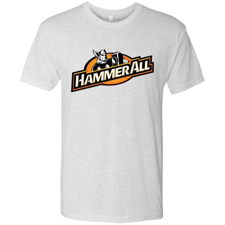 T-Shirts Heather White / Small Hammerall Men's Triblend T-Shirt