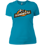 T-Shirts Turquoise / X-Small Hammerall Women's Premium T-Shirt