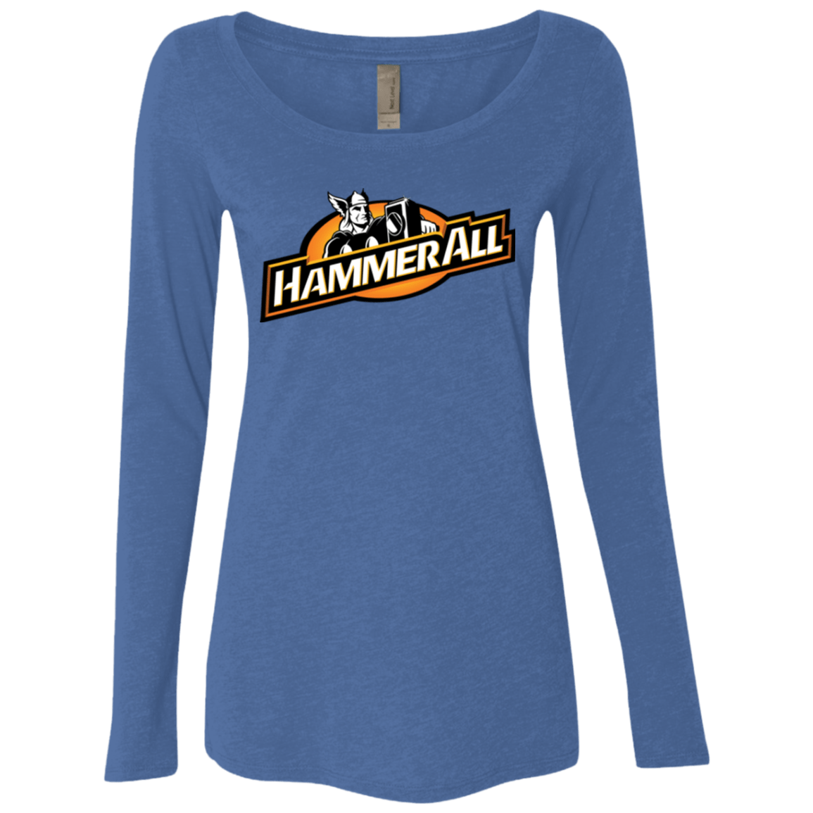 T-Shirts Vintage Royal / Small Hammerall Women's Triblend Long Sleeve Shirt