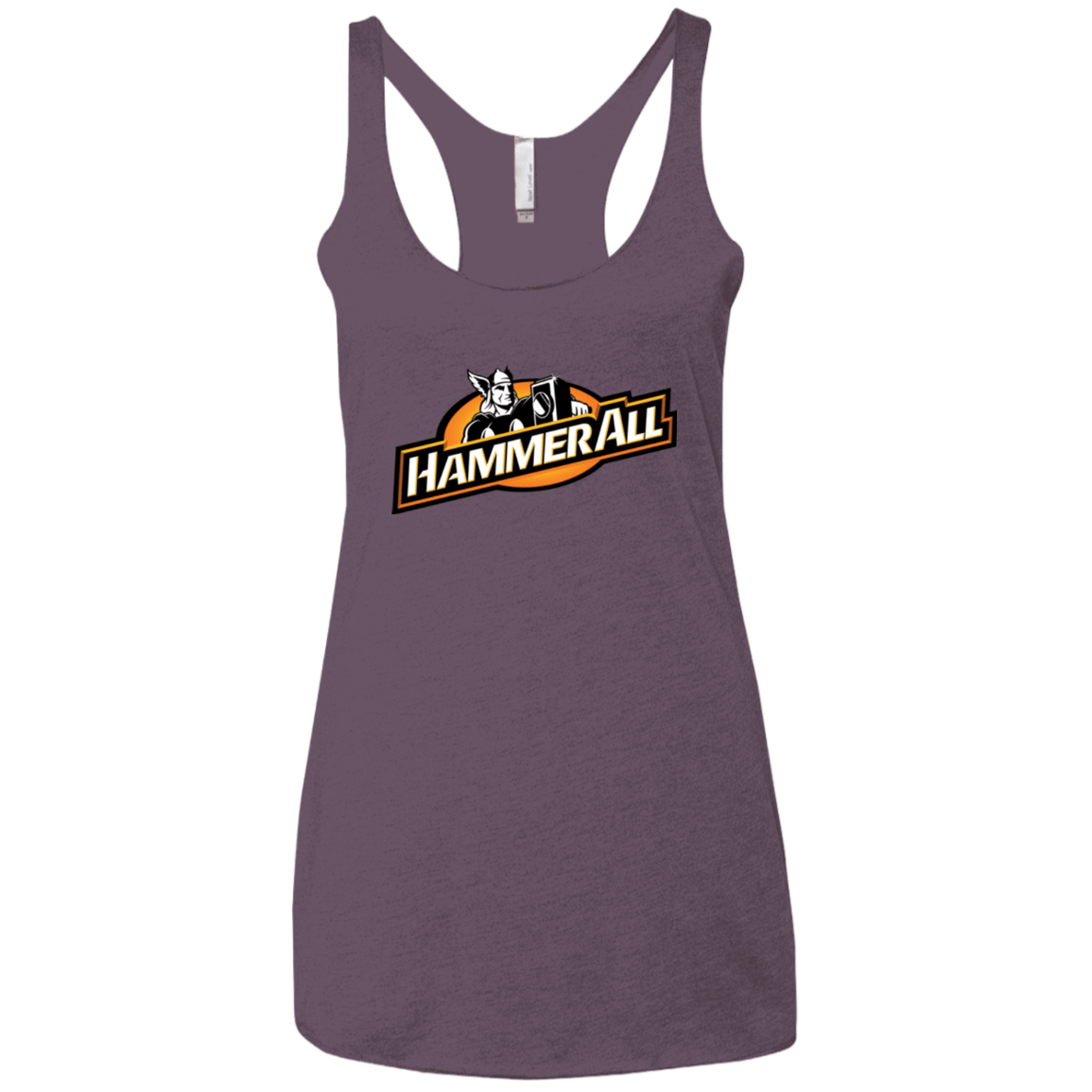 T-Shirts Vintage Purple / X-Small Hammerall Women's Triblend Racerback Tank