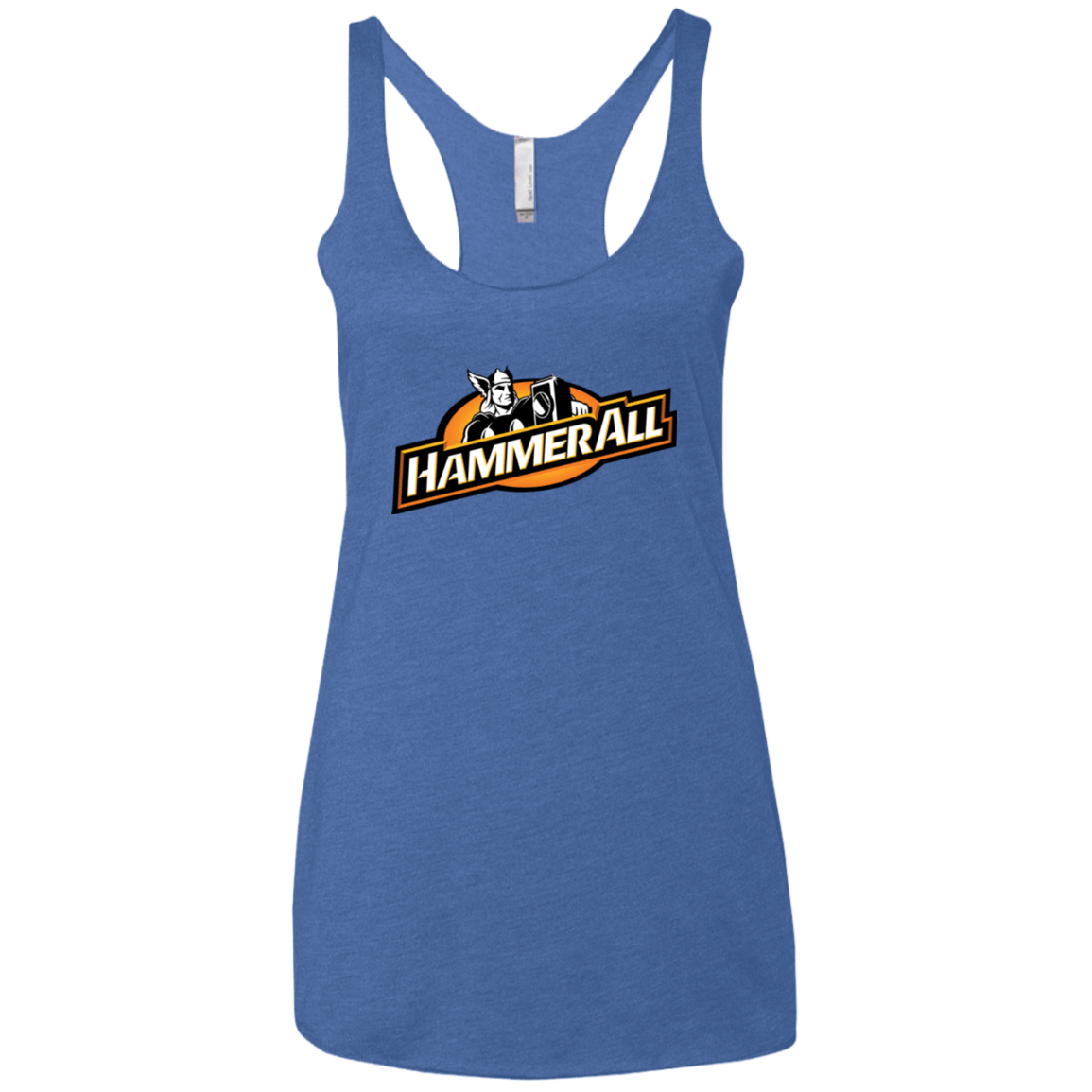T-Shirts Vintage Royal / X-Small Hammerall Women's Triblend Racerback Tank
