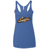 T-Shirts Vintage Royal / X-Small Hammerall Women's Triblend Racerback Tank