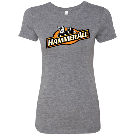 T-Shirts Premium Heather / Small Hammerall Women's Triblend T-Shirt