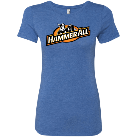 T-Shirts Vintage Royal / Small Hammerall Women's Triblend T-Shirt