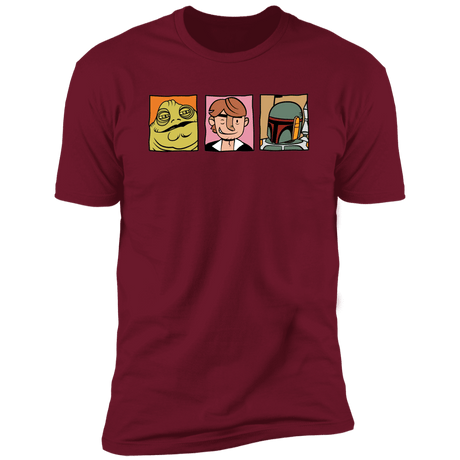 T-Shirts Cardinal / S Han and Friends Men's Premium T-Shirt