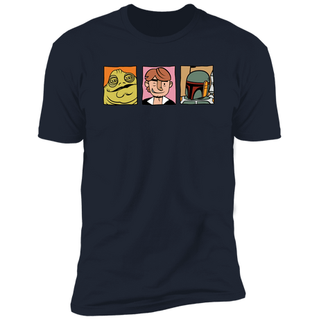 T-Shirts Midnight Navy / S Han and Friends Men's Premium T-Shirt