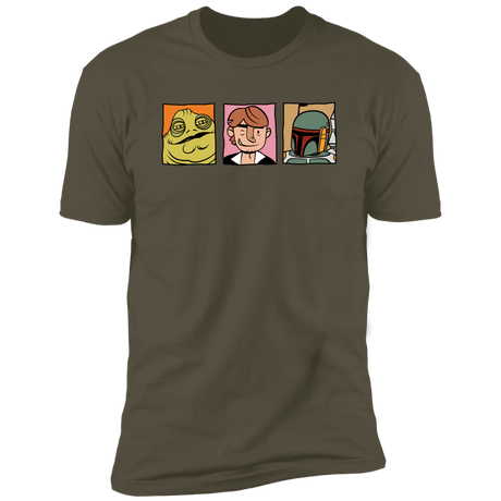 T-Shirts Military Green / S Han and Friends Men's Premium T-Shirt