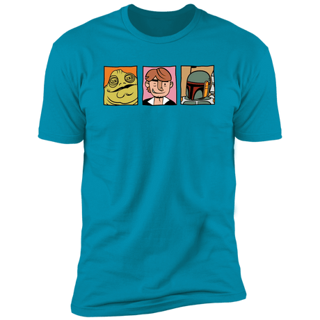 T-Shirts Turquoise / S Han and Friends Men's Premium T-Shirt