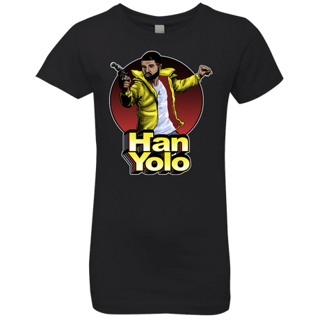 T-Shirts Black / YXS Han Yolo Girls Premium T-Shirt