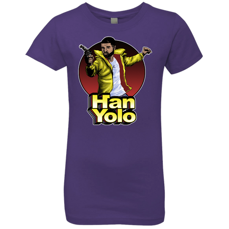 T-Shirts Purple Rush / YXS Han Yolo Girls Premium T-Shirt