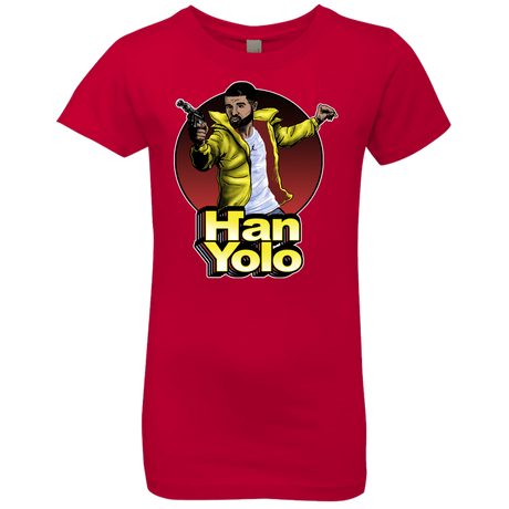 T-Shirts Red / YXS Han Yolo Girls Premium T-Shirt
