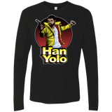 T-Shirts Black / S Han Yolo Men's Premium Long Sleeve