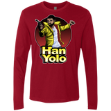 T-Shirts Cardinal / S Han Yolo Men's Premium Long Sleeve