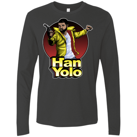 T-Shirts Heavy Metal / S Han Yolo Men's Premium Long Sleeve
