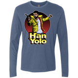 T-Shirts Indigo / S Han Yolo Men's Premium Long Sleeve