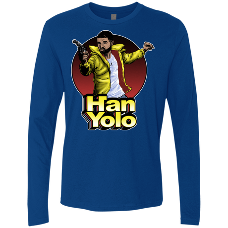 T-Shirts Royal / S Han Yolo Men's Premium Long Sleeve