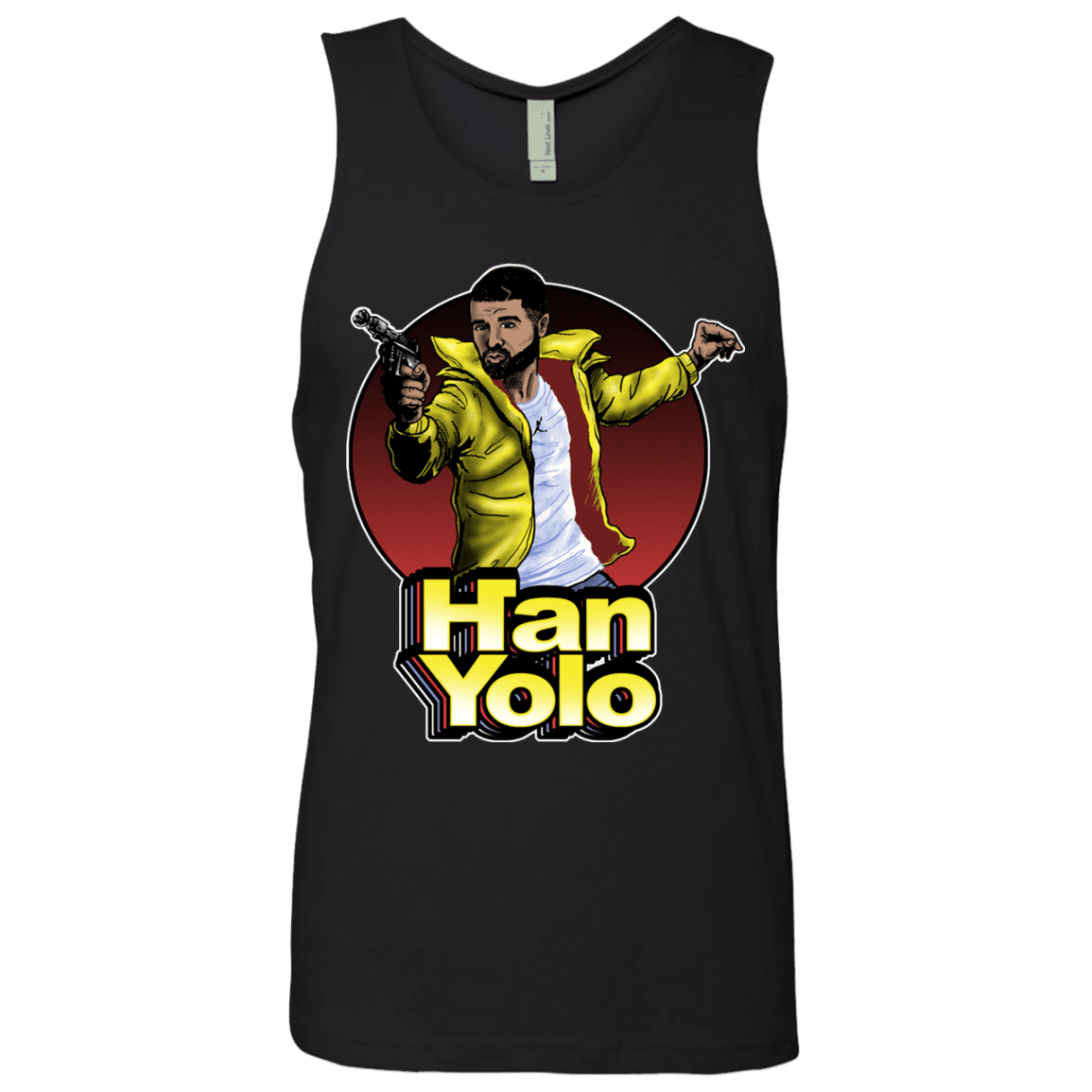 T-Shirts Black / S Han Yolo Men's Premium Tank Top