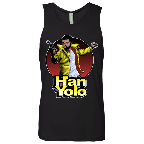 T-Shirts Black / S Han Yolo Men's Premium Tank Top