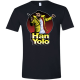 T-Shirts Black / X-Small Han Yolo Men's Semi-Fitted Softstyle
