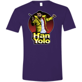 T-Shirts Purple / S Han Yolo Men's Semi-Fitted Softstyle
