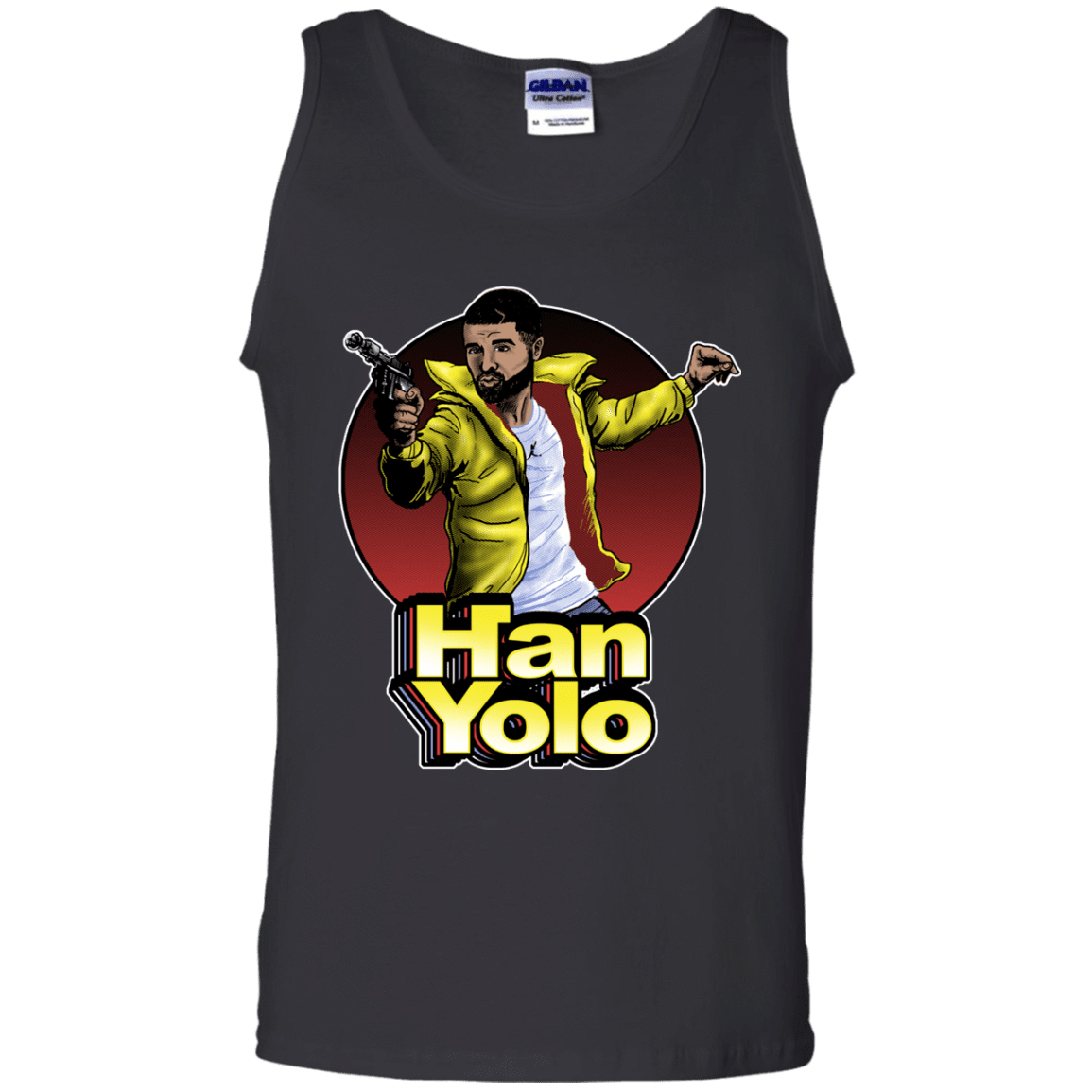 T-Shirts Black / S Han Yolo Men's Tank Top