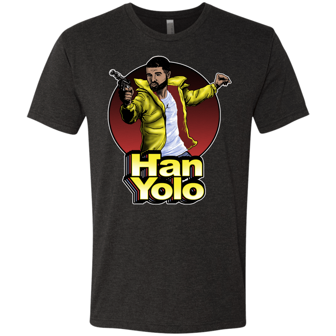 T-Shirts Vintage Black / S Han Yolo Men's Triblend T-Shirt
