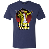 T-Shirts Vintage Navy / S Han Yolo Men's Triblend T-Shirt