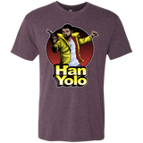 T-Shirts Vintage Purple / S Han Yolo Men's Triblend T-Shirt
