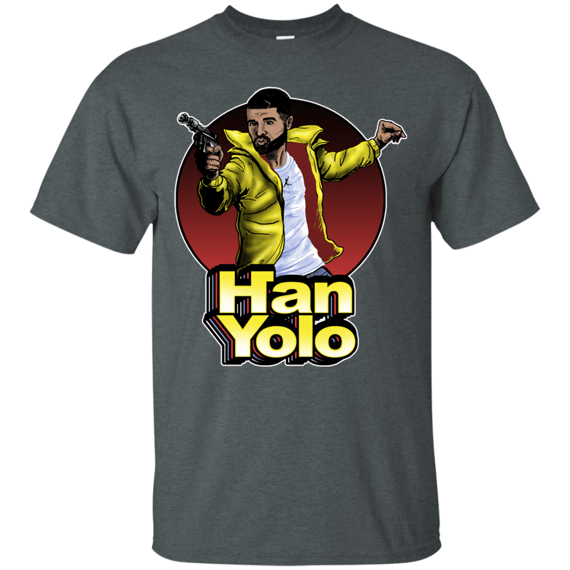 T-Shirts Dark Heather / S Han Yolo T-Shirt