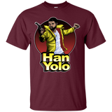 T-Shirts Maroon / S Han Yolo T-Shirt