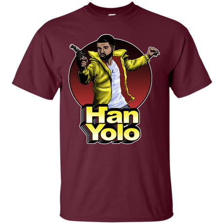 T-Shirts Maroon / S Han Yolo T-Shirt