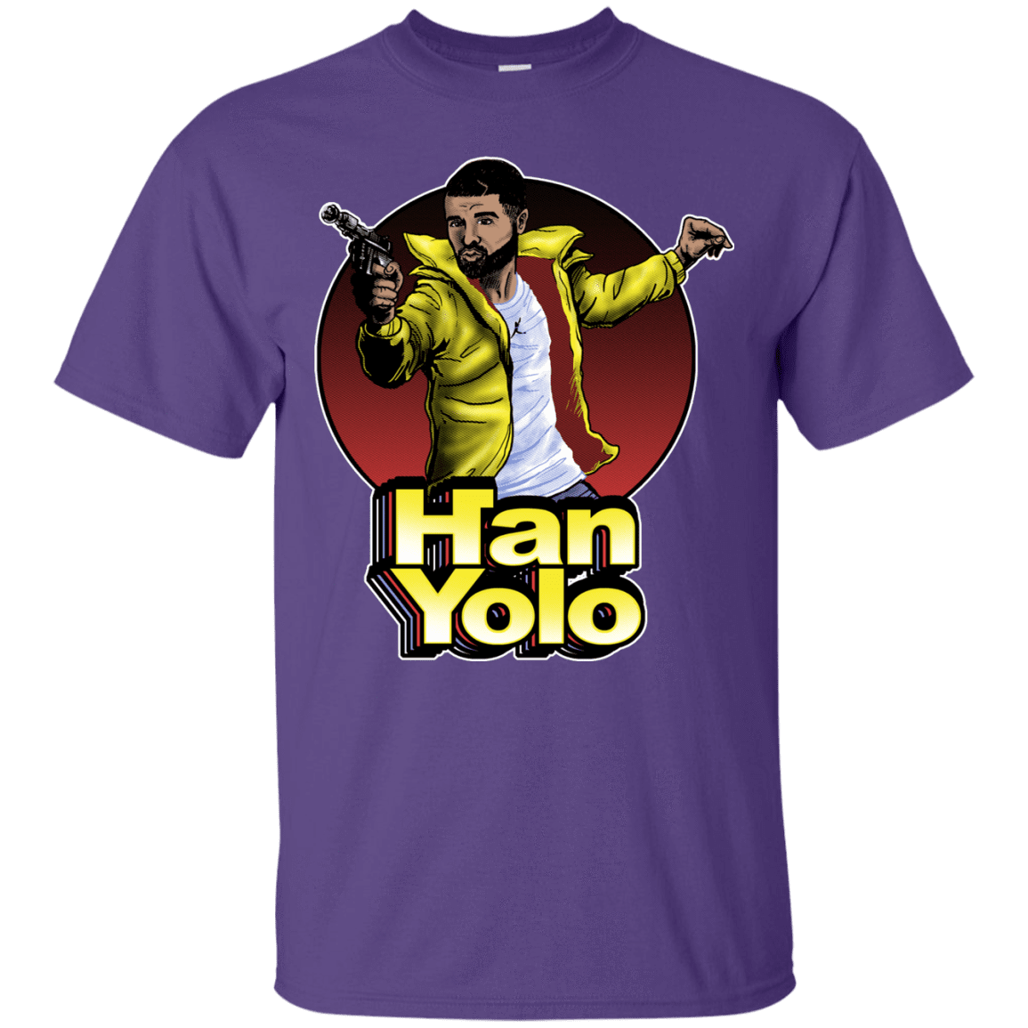 T-Shirts Purple / S Han Yolo T-Shirt