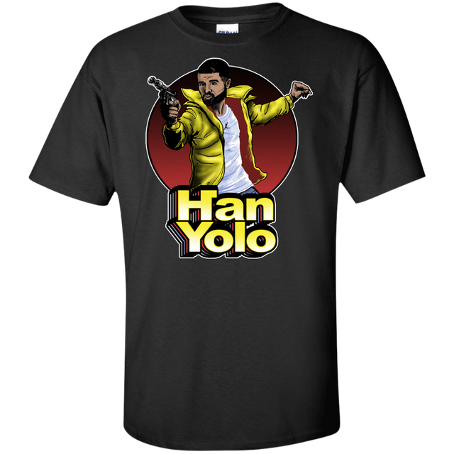 T-Shirts Black / XLT Han Yolo Tall T-Shirt