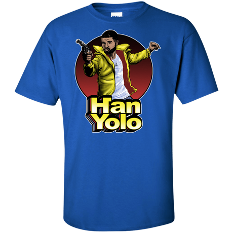 T-Shirts Royal / XLT Han Yolo Tall T-Shirt