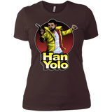 T-Shirts Dark Chocolate / X-Small Han Yolo Women's Premium T-Shirt