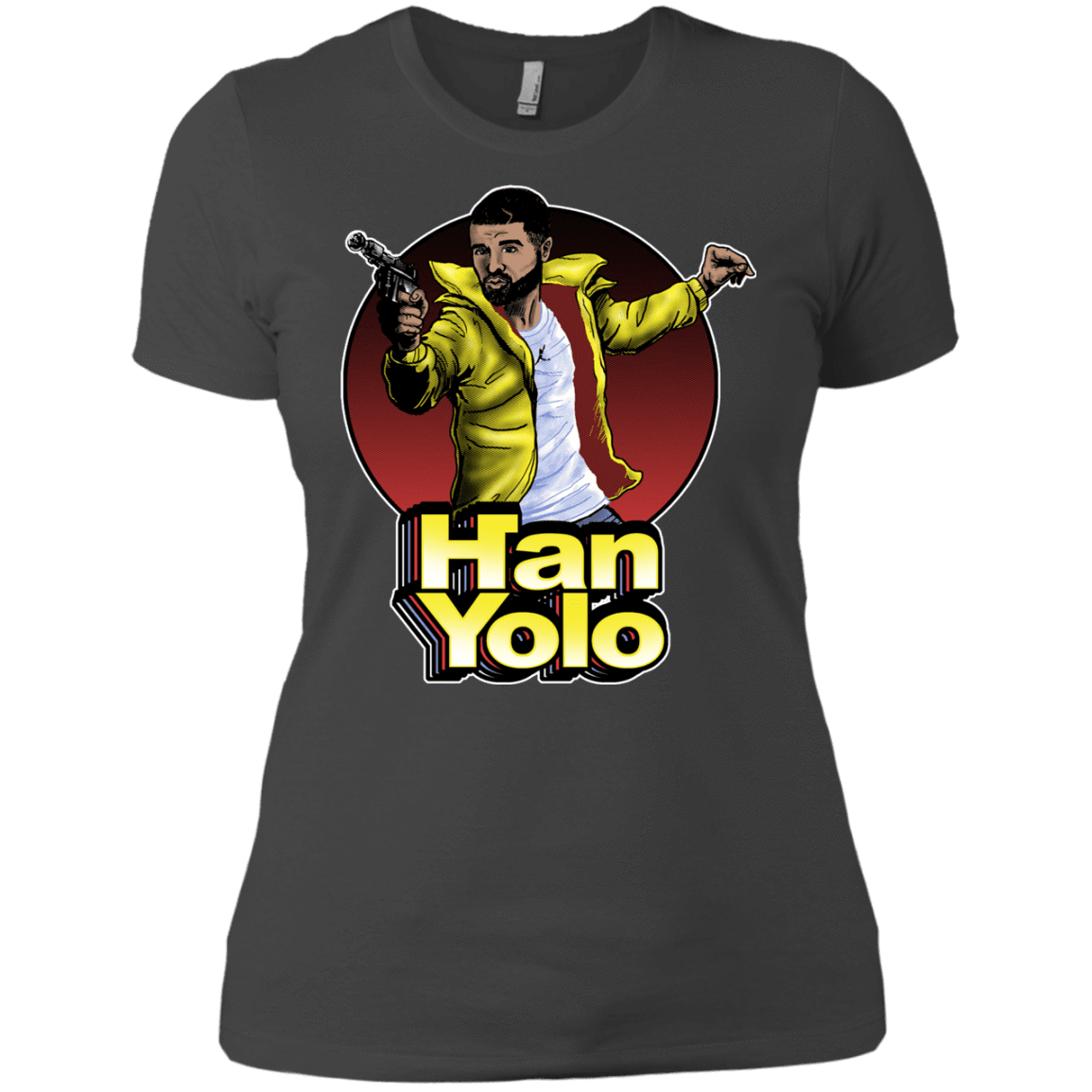 T-Shirts Heavy Metal / X-Small Han Yolo Women's Premium T-Shirt