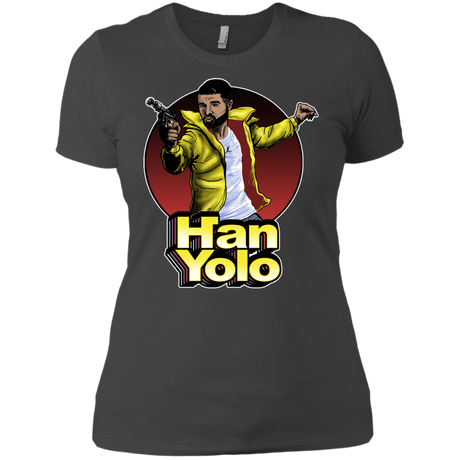 T-Shirts Heavy Metal / X-Small Han Yolo Women's Premium T-Shirt