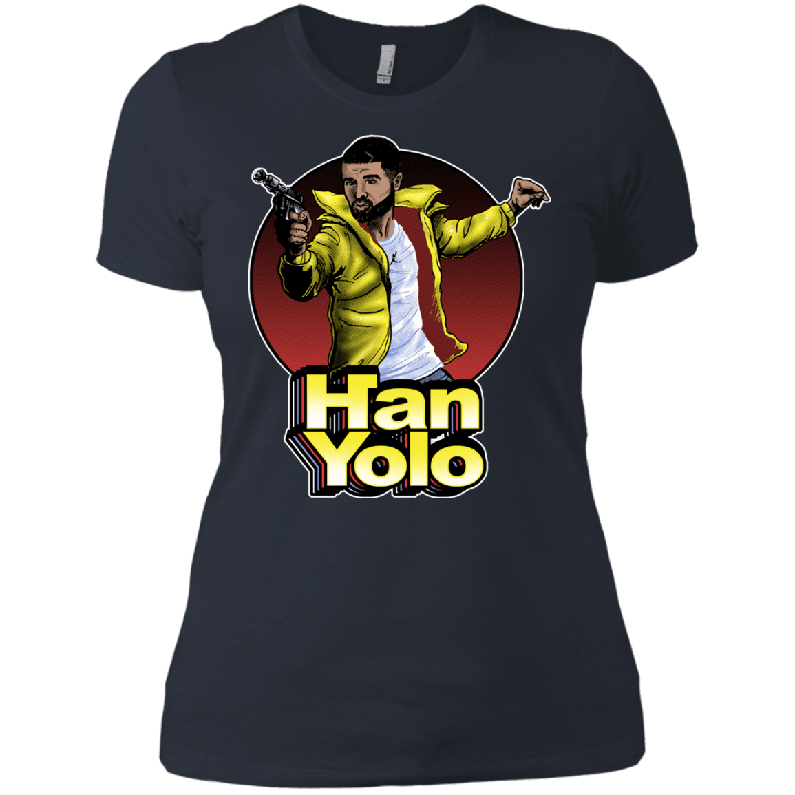 T-Shirts Indigo / X-Small Han Yolo Women's Premium T-Shirt