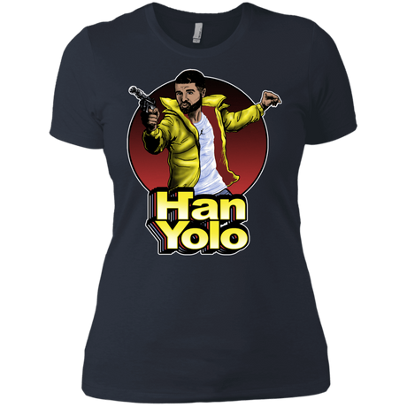 T-Shirts Indigo / X-Small Han Yolo Women's Premium T-Shirt