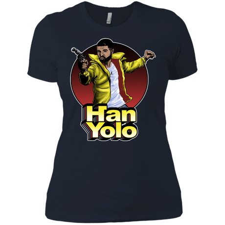 T-Shirts Midnight Navy / X-Small Han Yolo Women's Premium T-Shirt