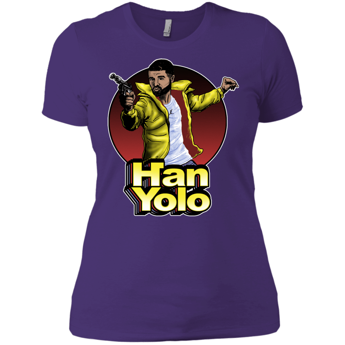 T-Shirts Purple Rush/ / X-Small Han Yolo Women's Premium T-Shirt