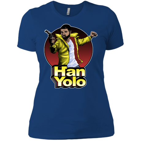 T-Shirts Royal / X-Small Han Yolo Women's Premium T-Shirt