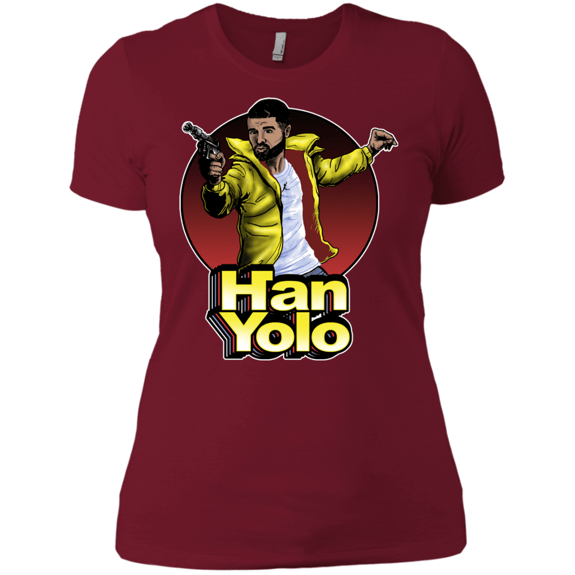 T-Shirts Scarlet / X-Small Han Yolo Women's Premium T-Shirt