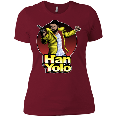 T-Shirts Scarlet / X-Small Han Yolo Women's Premium T-Shirt